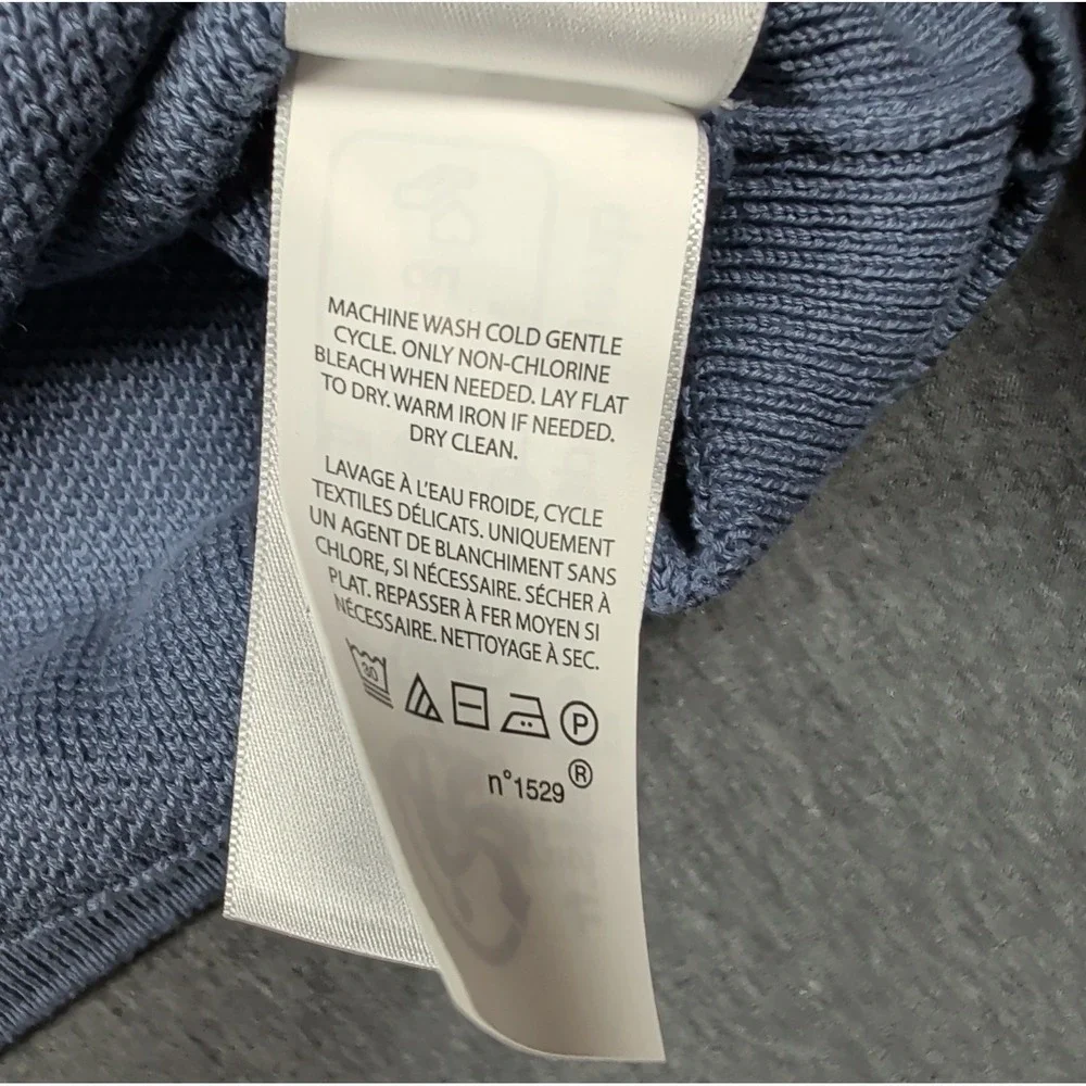 POLO Ralph Lauren Sweater Mens XXL TG 1/4 Zip PIMA Cotton Pullover Waffle Knit